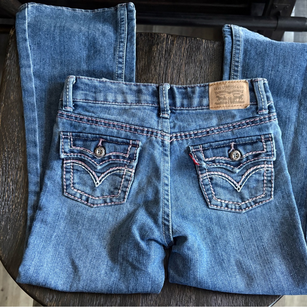 Levi's Classic Blue Boot Cut Jeans